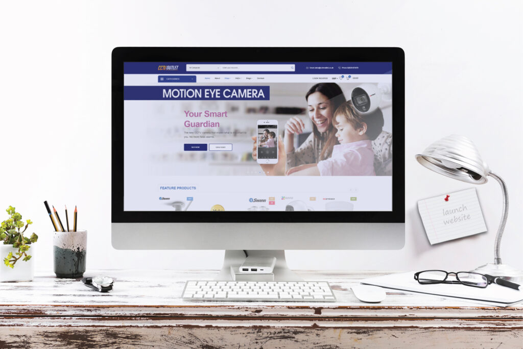 CCTVOutlet Landing page