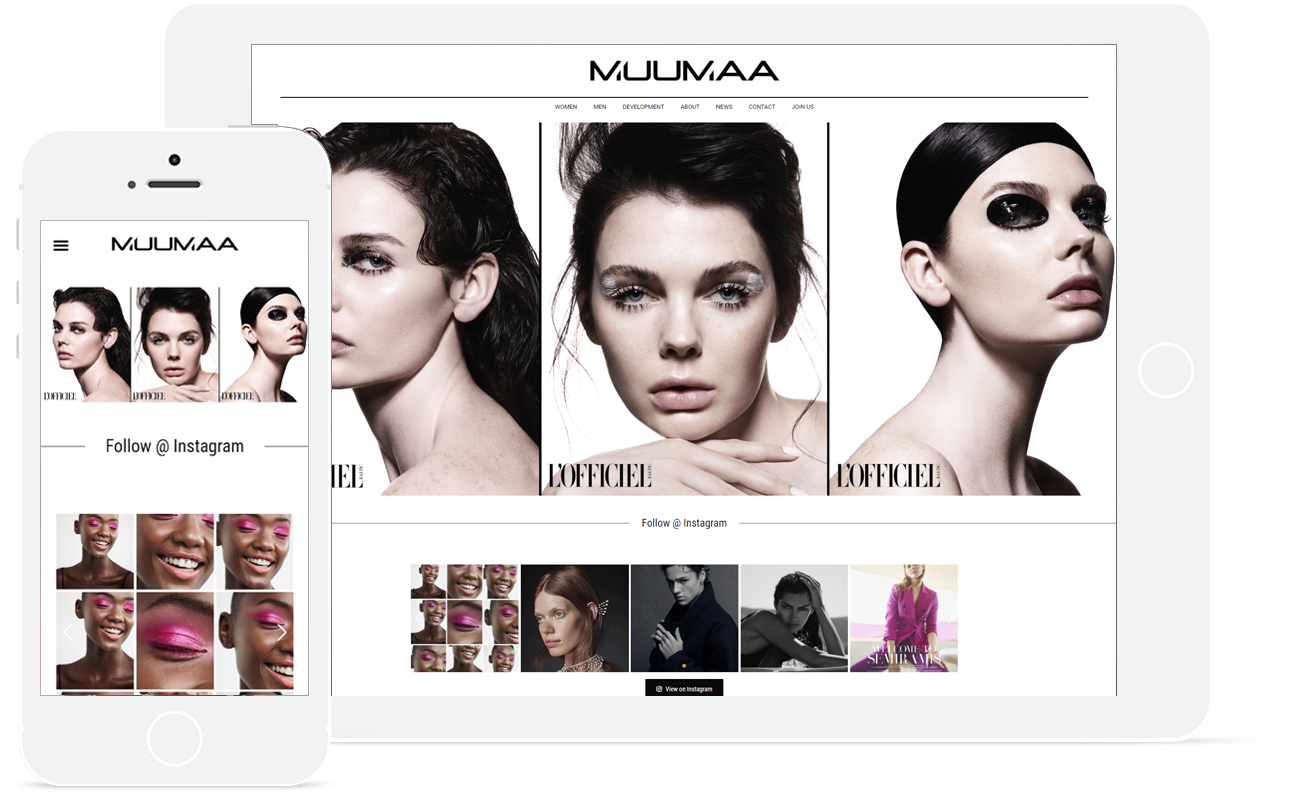 Muumaa Model landing page